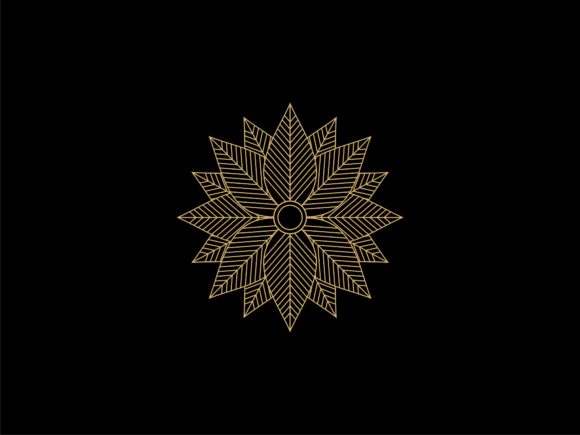 Circle Leaf Mandala Line Art Vector: The Ultimate Asset for Modern Designers