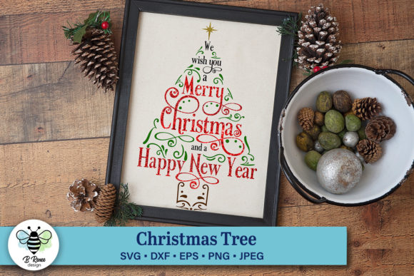Designing with the Merry Christmas and a Happy New Year SVG for Versatile Holiday Projects