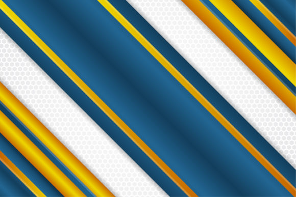 Diagonal Blue Yellow Hexagon Background: A Versatile Asset for Modern Design