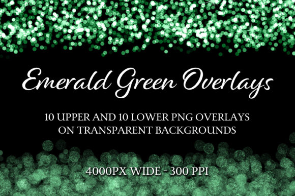 Emerald Green Overlays for Visual Impact