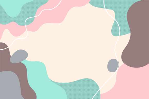 Horizontal Background Pastel Wave
