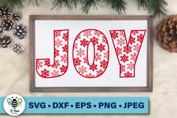Joy SVG with Snowflakes: A Strategic Asset for Seasonal Branding and Creative Projects