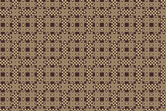 Line Brown Hexagon Square Pattern: A Versatile Vector Resource for Modern Design