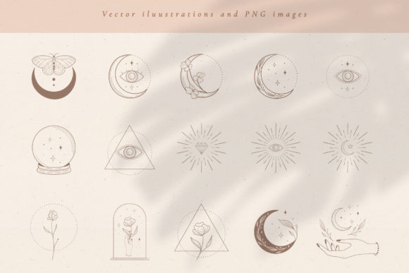 Logo Elements Vector Illustrations: A Minimalist Toolkit for Modern Branding