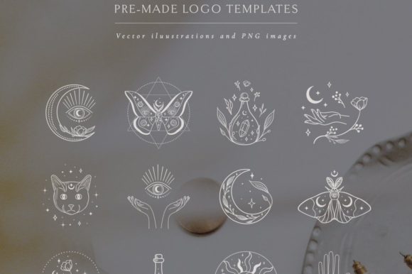 Logo Illustrations White Color Frames: A Comprehensive Guide to Minimalist Vector Assets