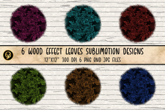 Navigating Wood Effect Leaves Sublimation Designs for Custom Projects
