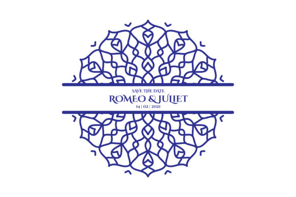 Ornament Mandala Save the Date: A Versatile Asset for Creatives and Professionals