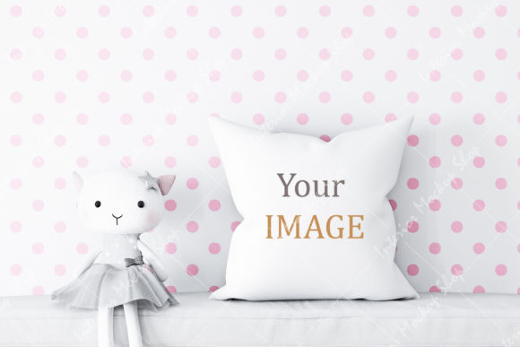 Pillow Mockup Kids - 386: A Strategic Tool for Visual Branding and Product Presentation