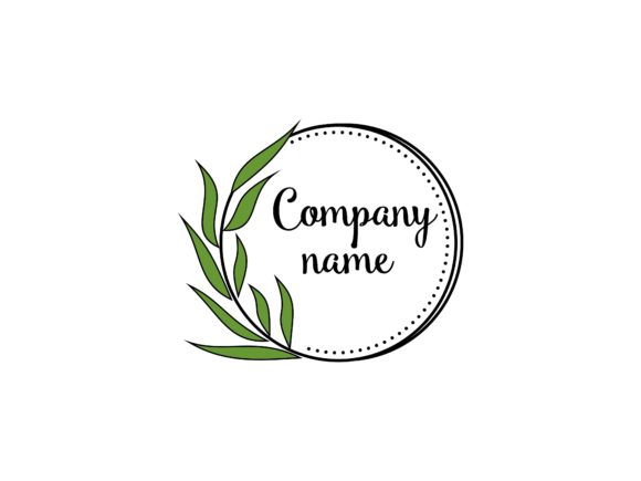Round Leaves Frame Logo: A Versatile Design Element for Creative Projects