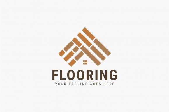 Strategic Implementation of Flooring Logo Vector Illustration Design