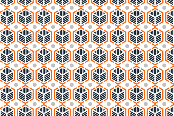 The Strategic Value of a Blue Hexagon Pattern on White Background in Modern Digital Design