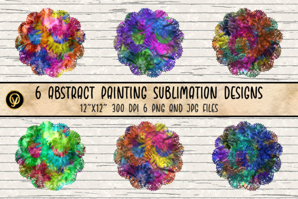 Unlocking Creativity with Abstract Painting Sublimination Design