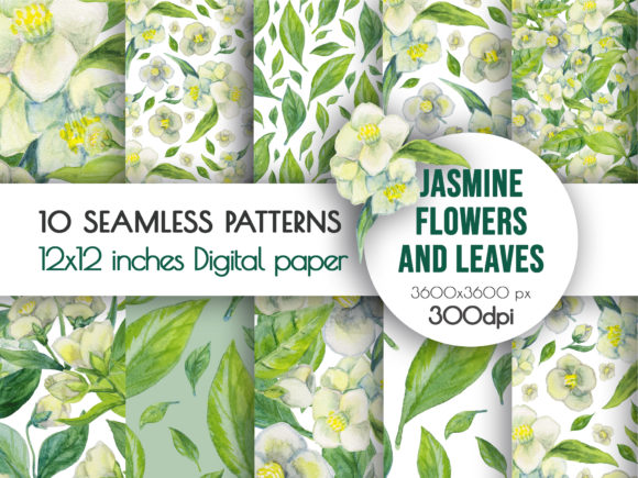 Watercolor Flowers Seamless Pattern Evaluation