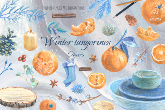 Winter Tangerines: Objects for Holiday Creativity